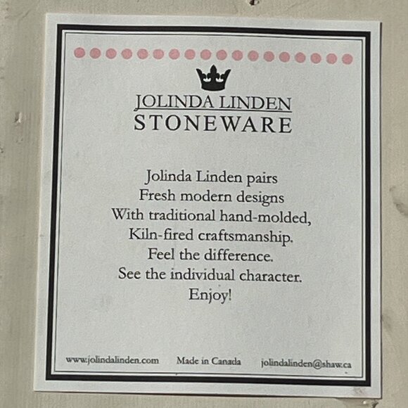 JOLINDA LINDEN STONEWARE Hanging Plaque 'En Vogue' Stiletto Heels Pink 5" x 7" - Picture 5 of 10